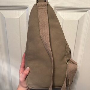 Satchel / Fanny pack suede bag